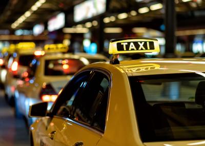 Taxi Cabs at Airport