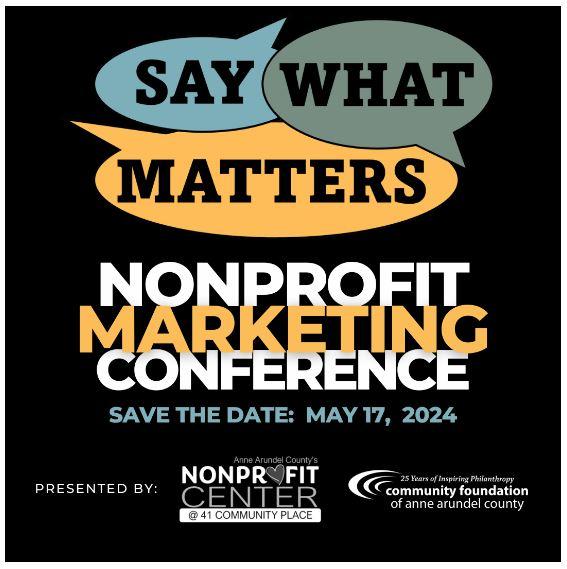 Non-profit Marketing Conference Save the Date