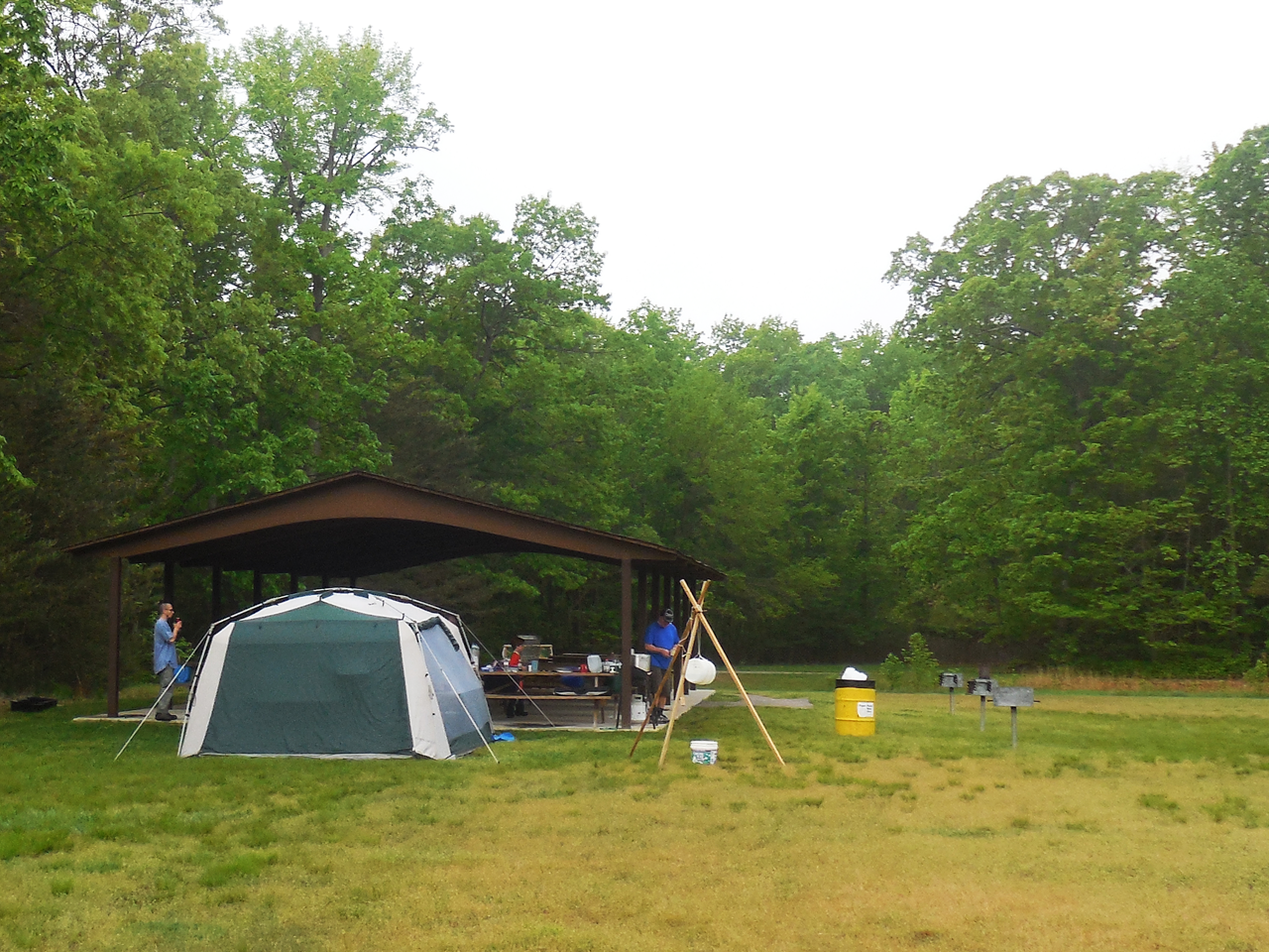 Downs Park Youth Group Camping