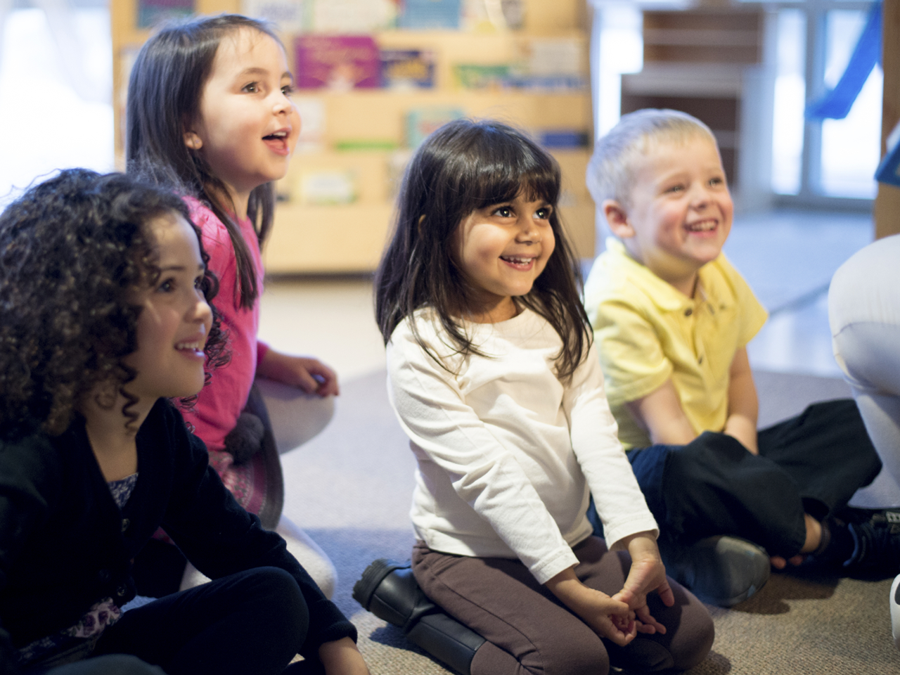 Group of Pre-K School Children