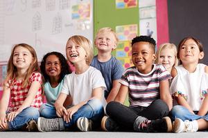 Group of Elementary School Age Children