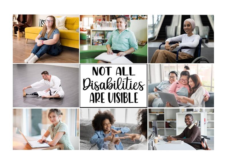 Not all disabilities are visible