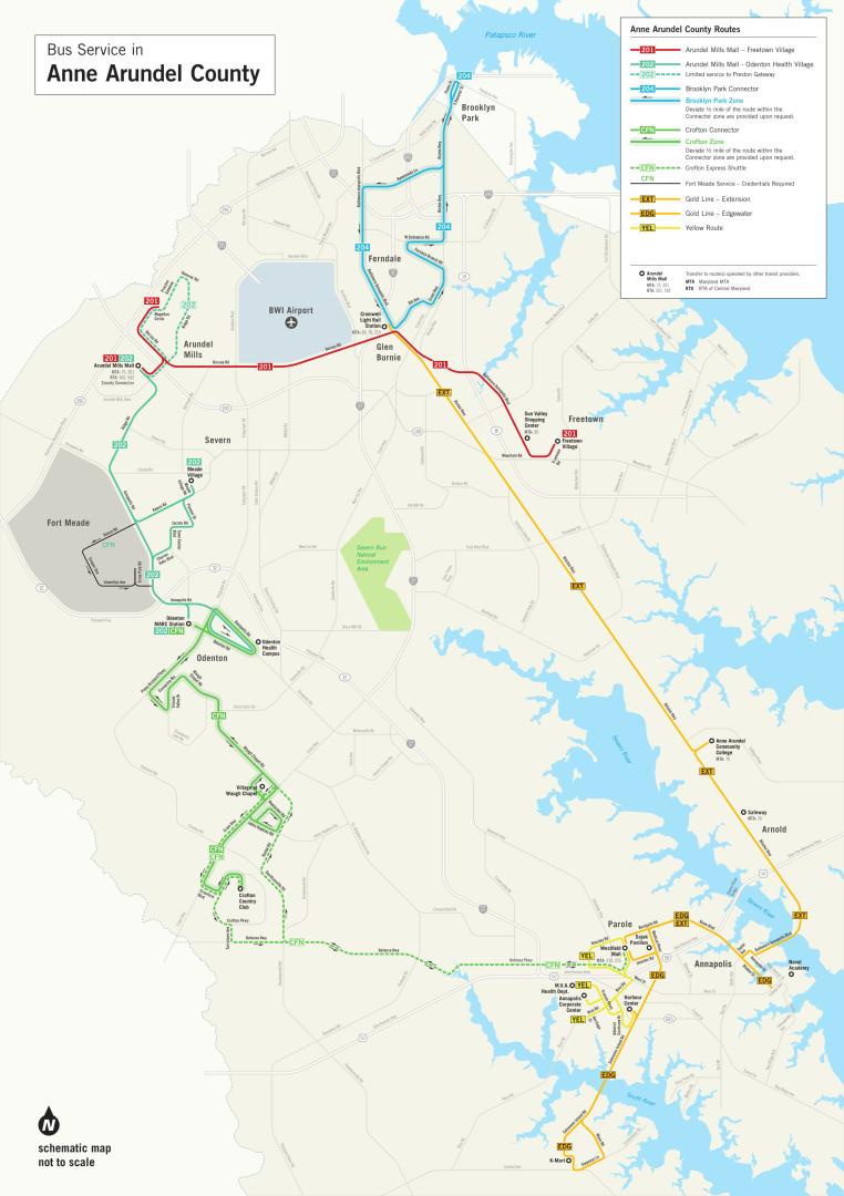 Bus Route Map