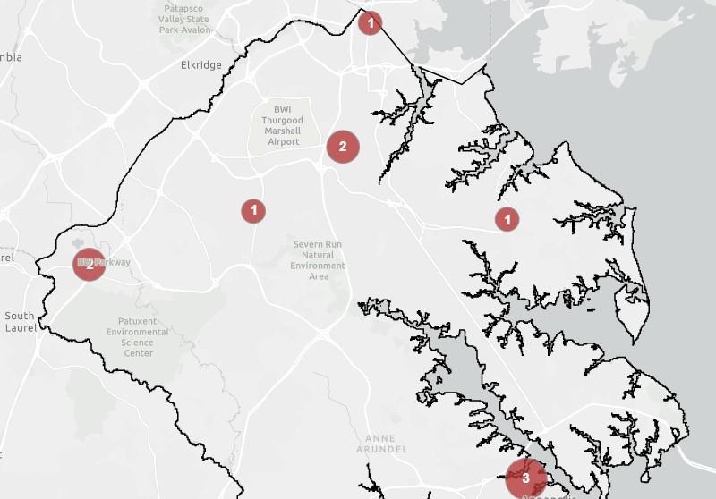 Gun Violence Initiative Map