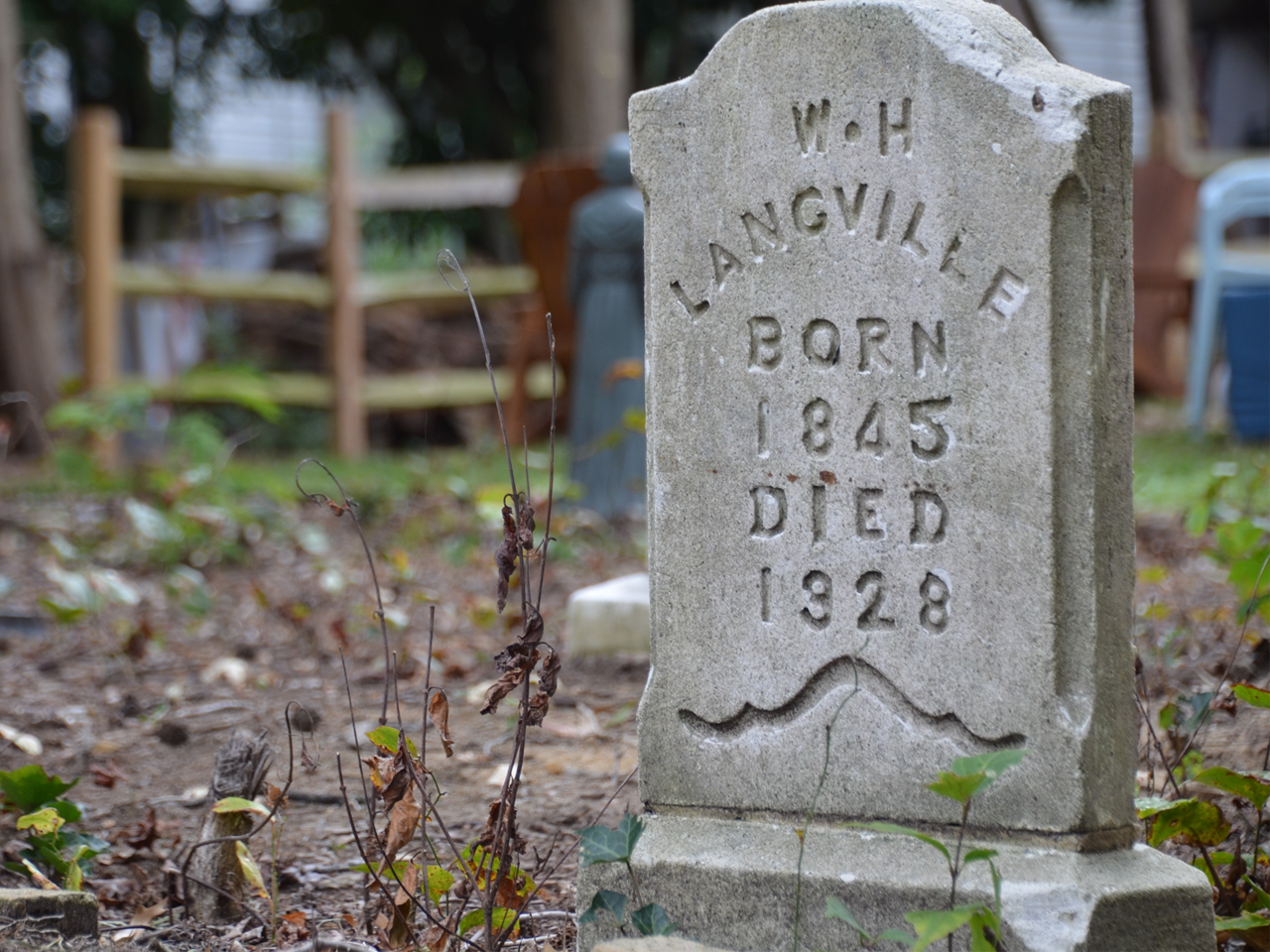 Historic Cemetery Marker