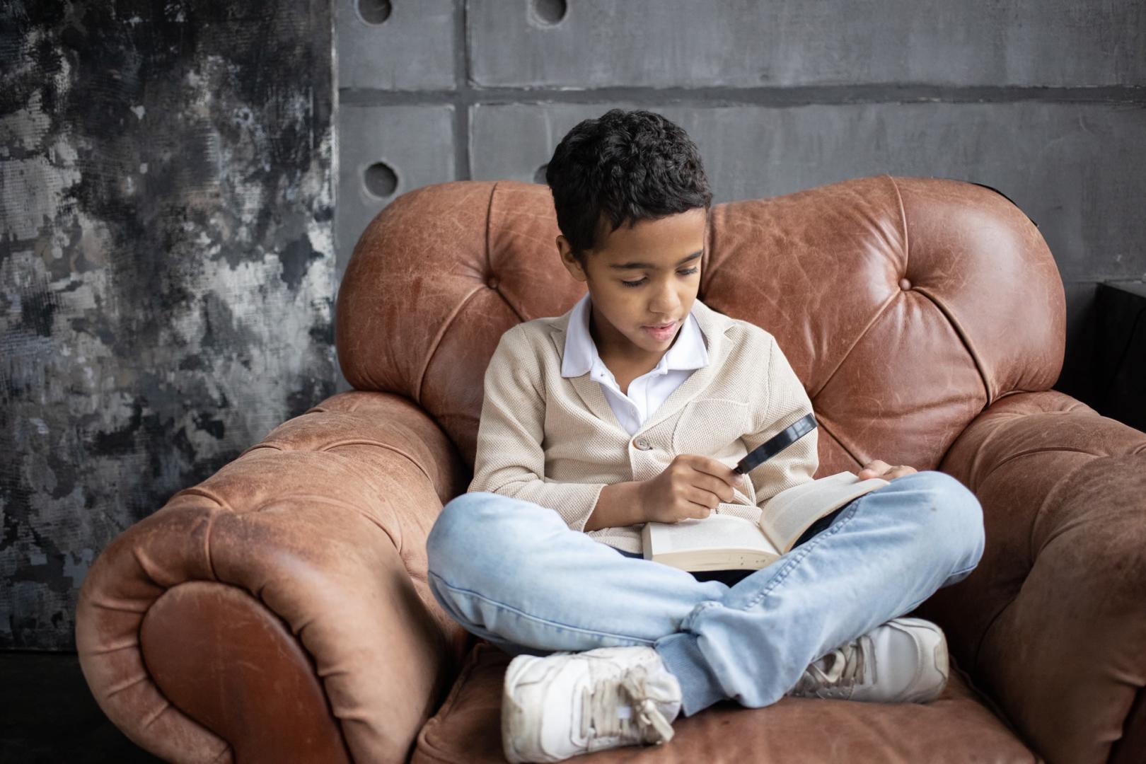 Child on chair