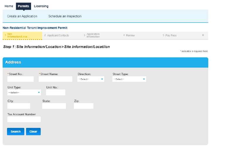 Creating a Permit Application Anne Arundel County Government