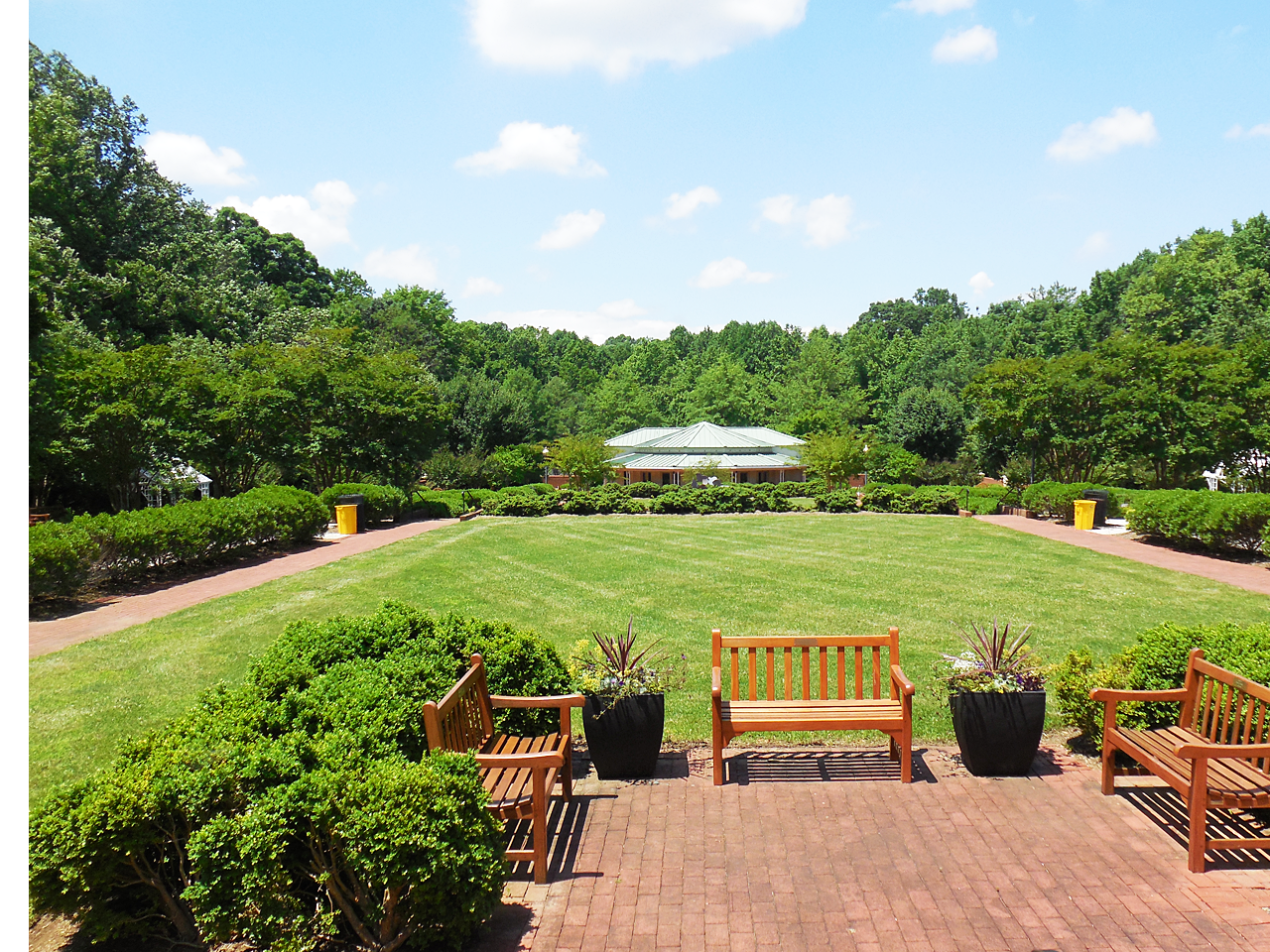 Quiet Waters Park View of Blue Heron Center