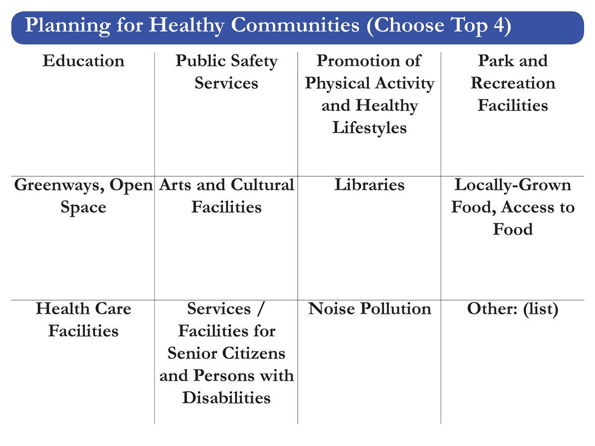 Plan2040 Values and Topics Surveys