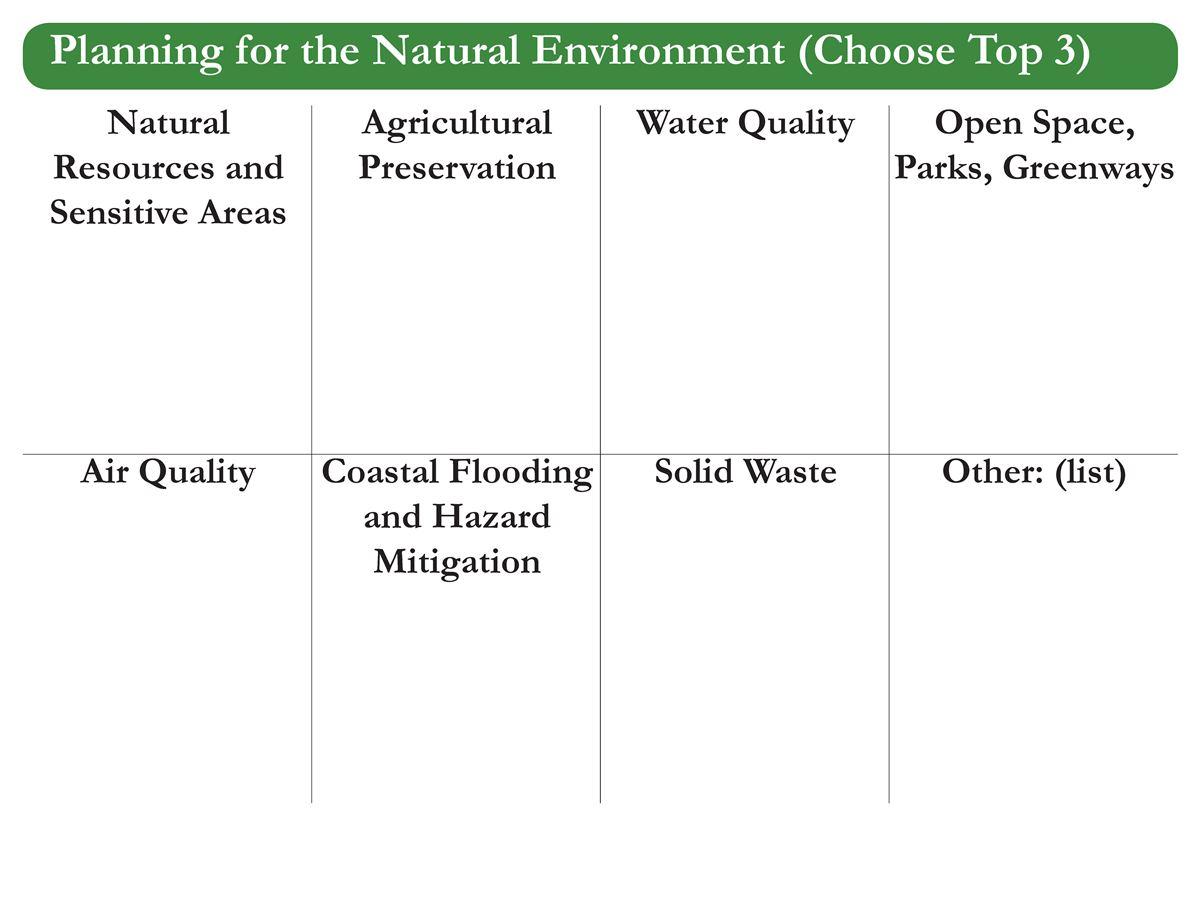 Plan2040 Values and Topics Surveys