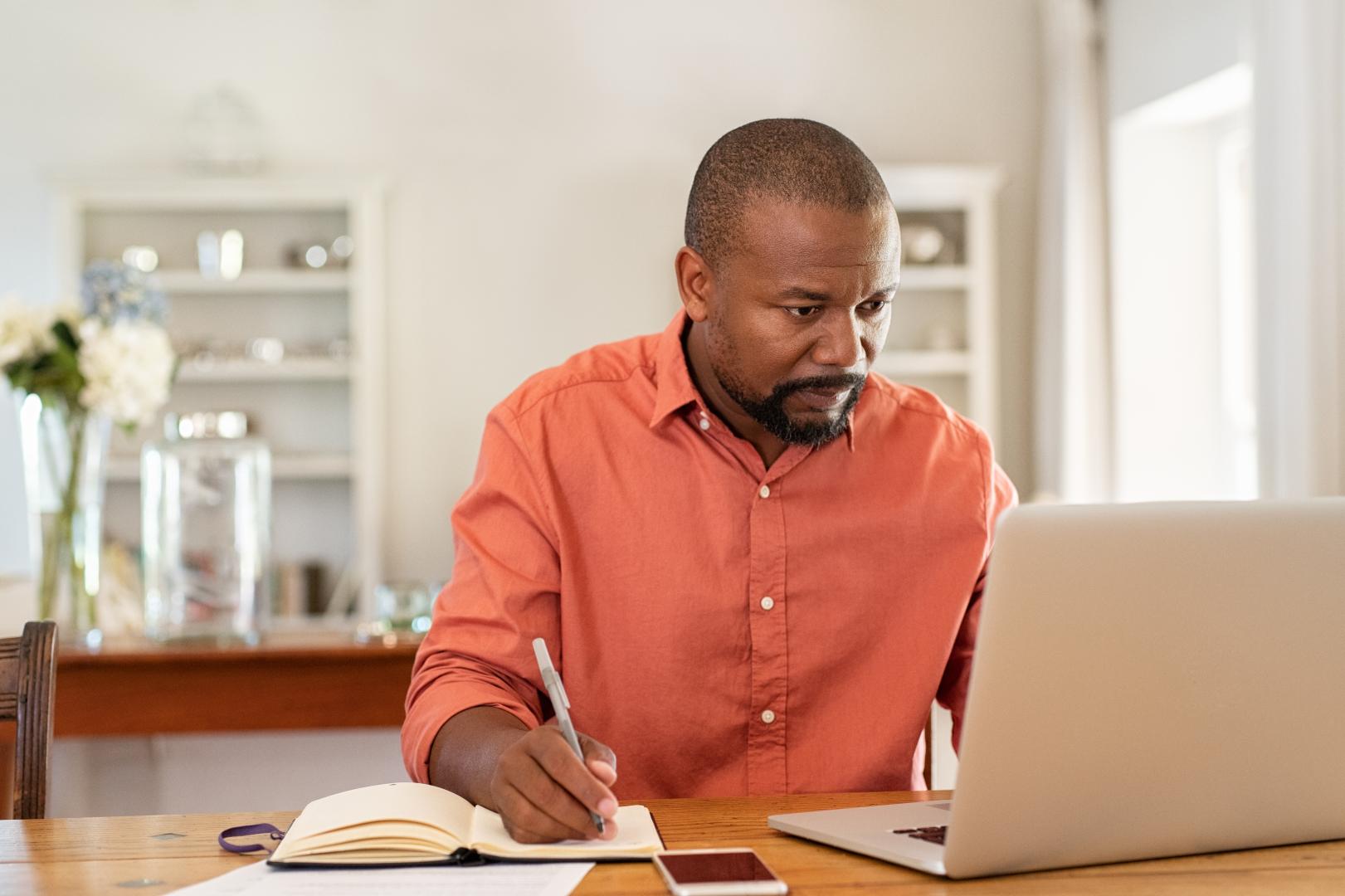 Man on laptop