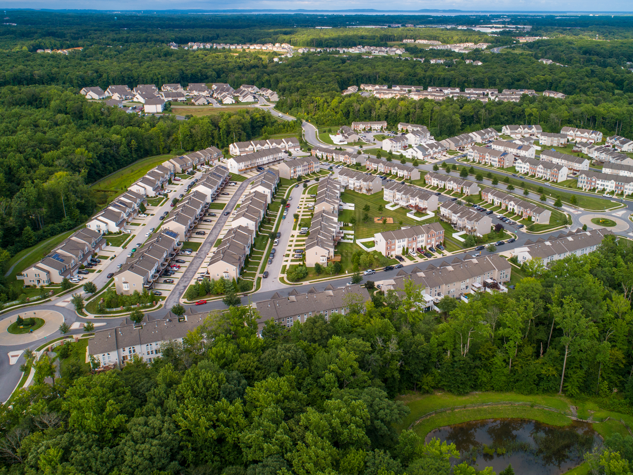 Maryland Community Aerial View
