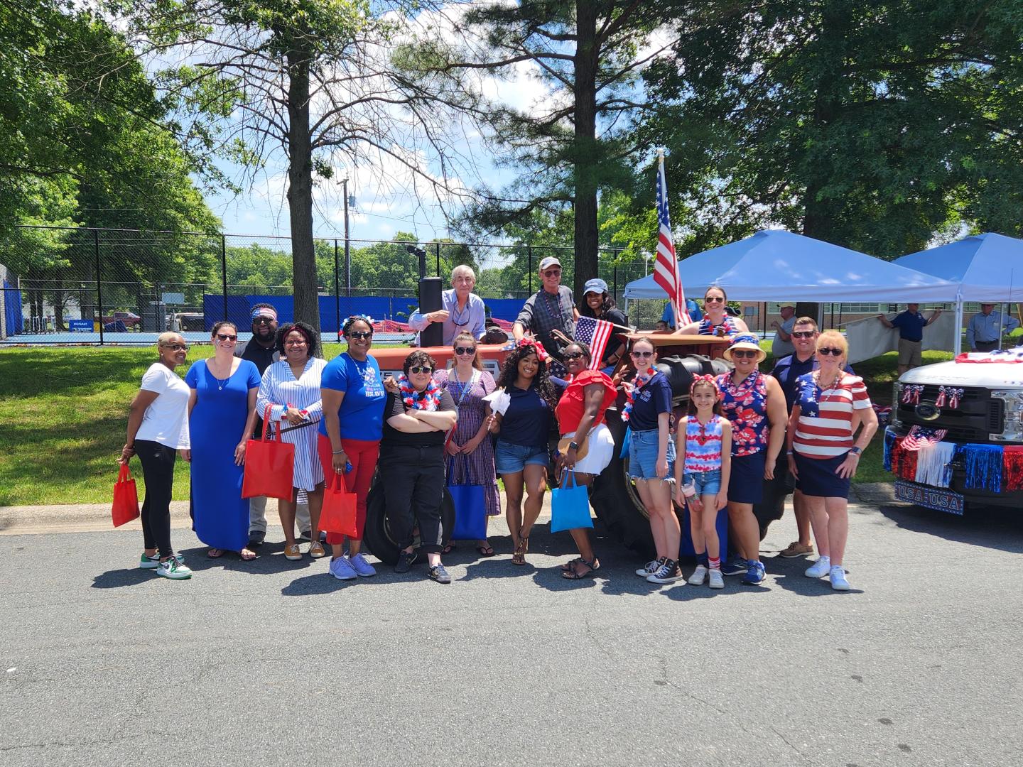 County Exec Staff at 4th of July Parade