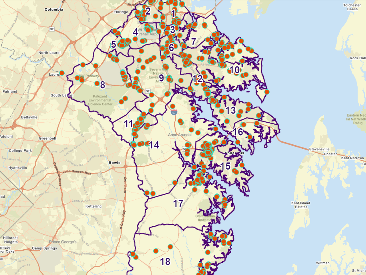 Current Liquor Licenses in Anne Arundel County