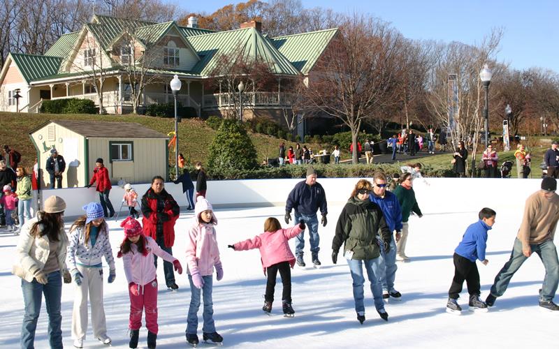 Outdoor Ice Skating Rink