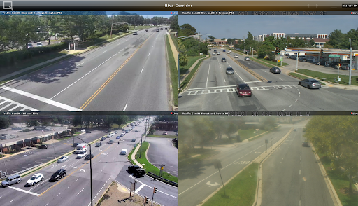 Traffic Cameras Split Screen