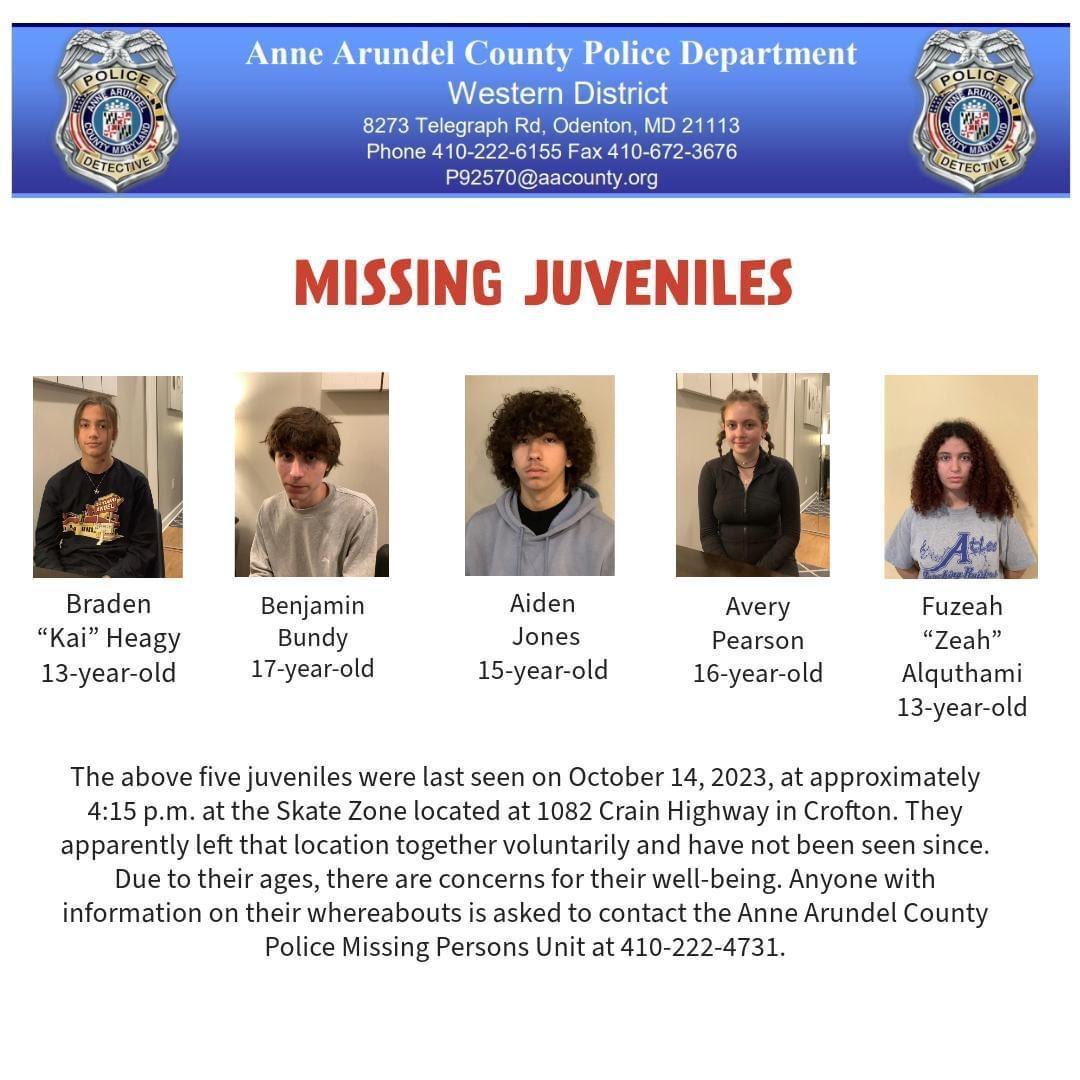 Missing Juveniles