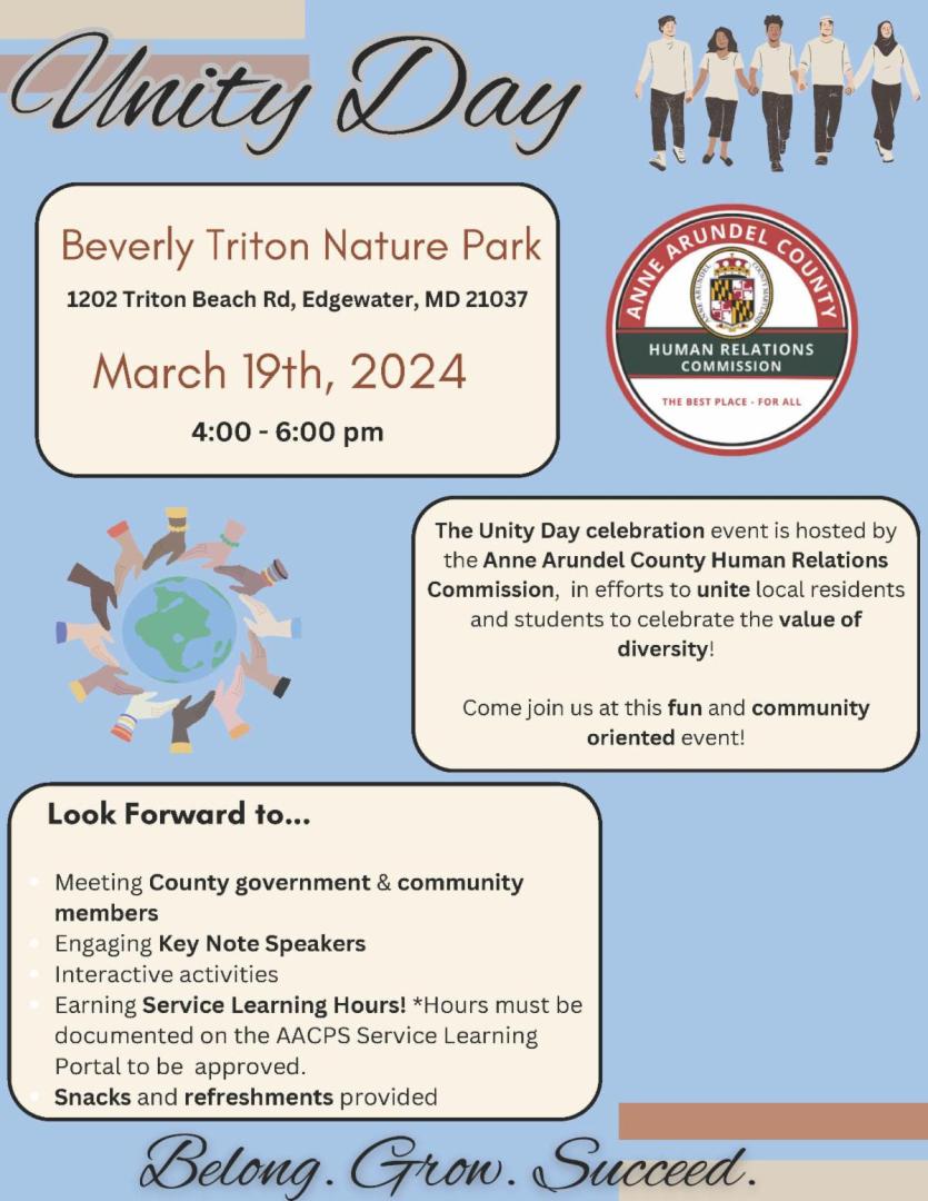 Unity Day Flyer