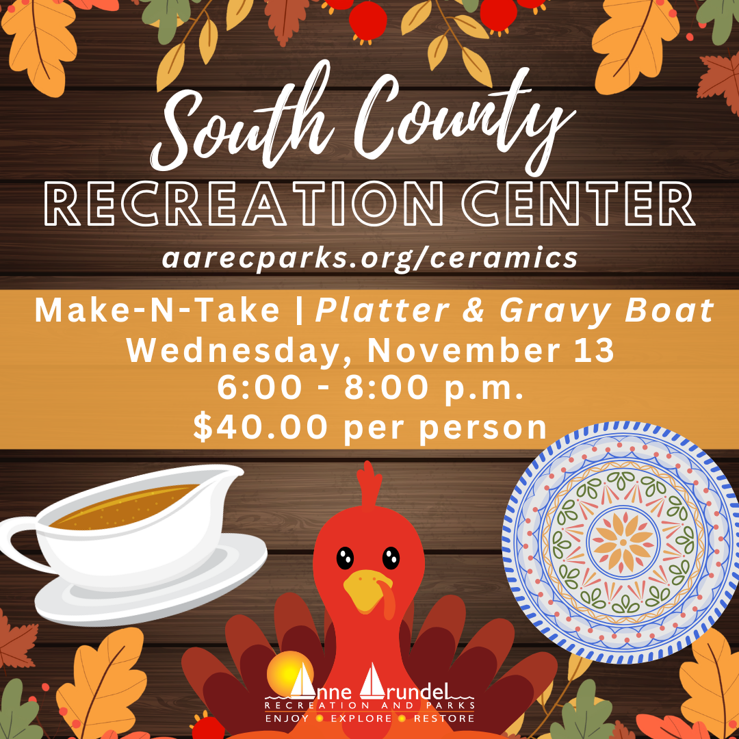 South County Recreation Center Ceramics November 13, 2024