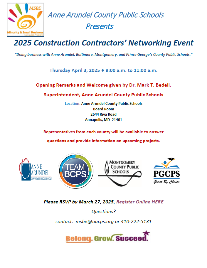 PAVE event flyer 4/3/25
