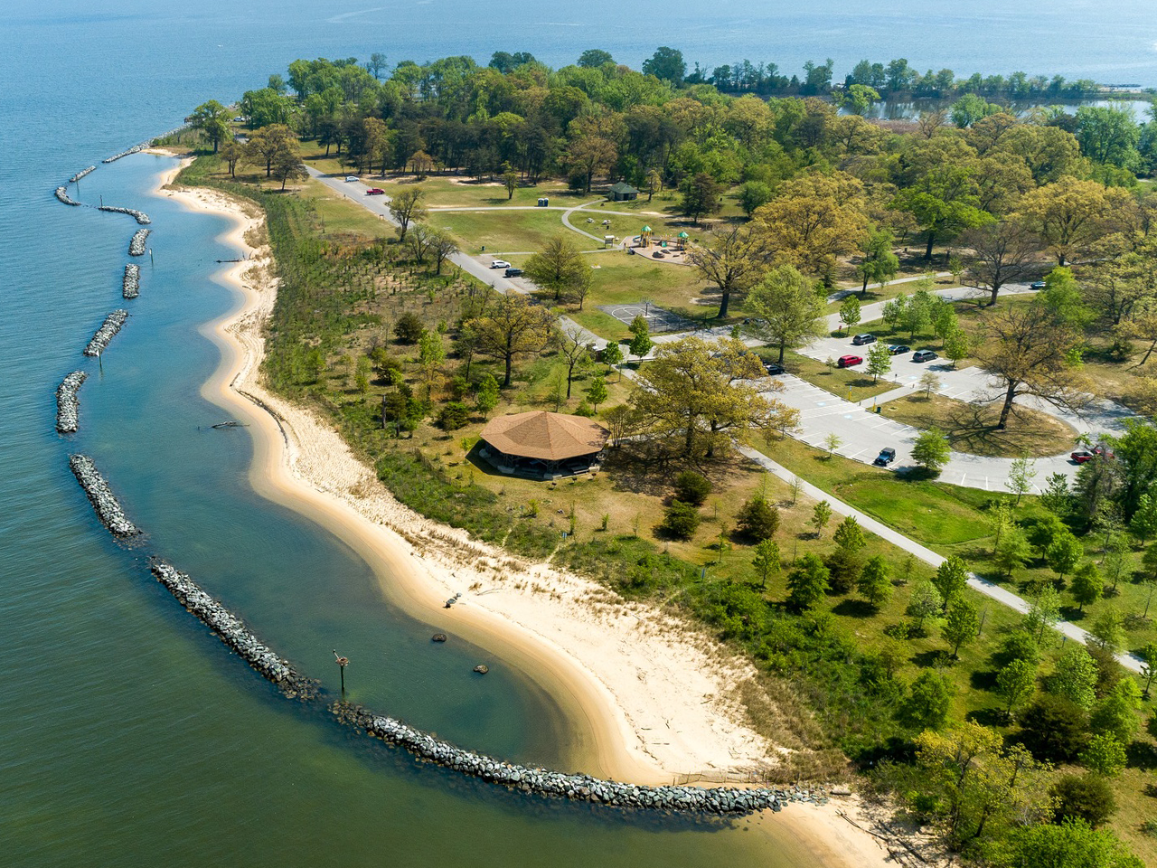 Fort Smallwood Park Aerial