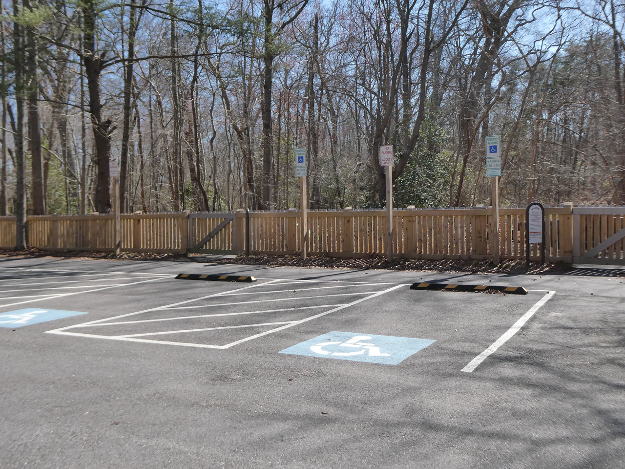 Beverly Triton Nature Park Playground Accessible Parking Lot