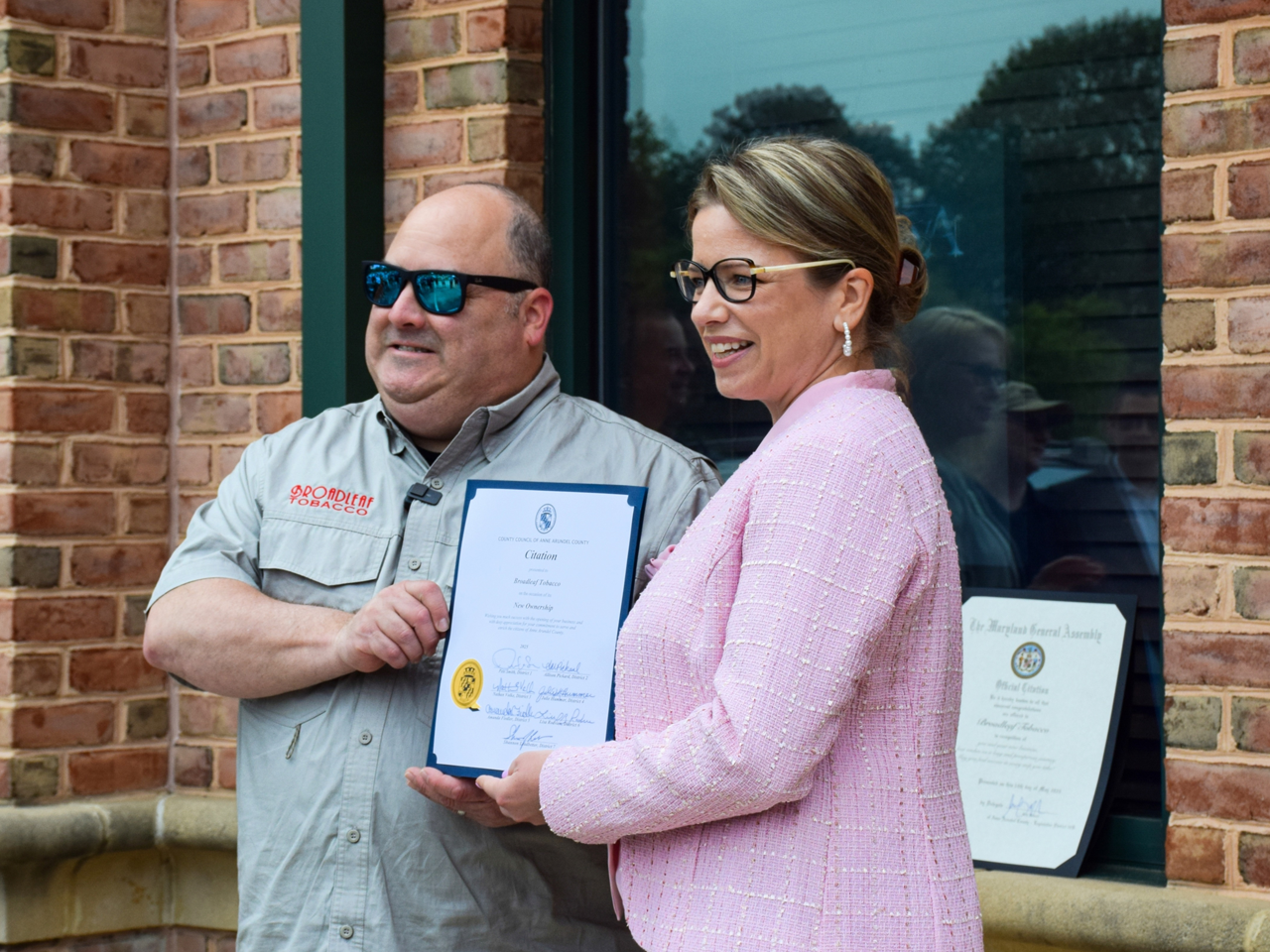 Broadleaf Tobacco Ribbon Cutting 