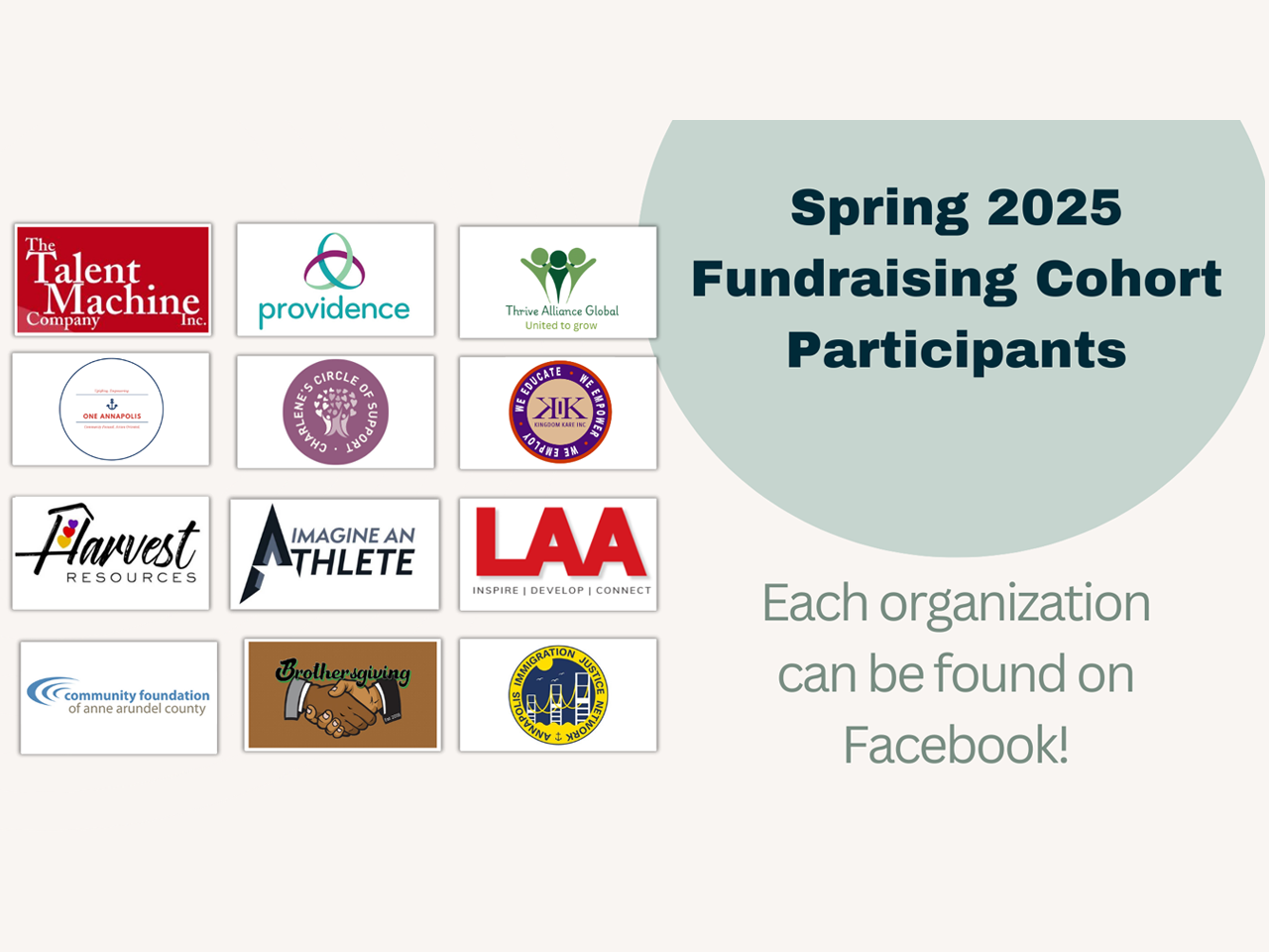 NPC Fundraising Cohort Participants