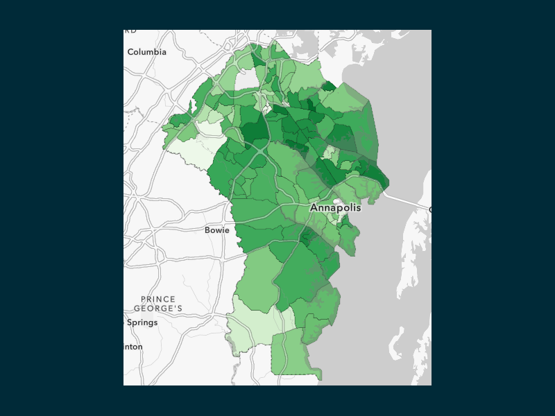 Wellbeing Index Map
