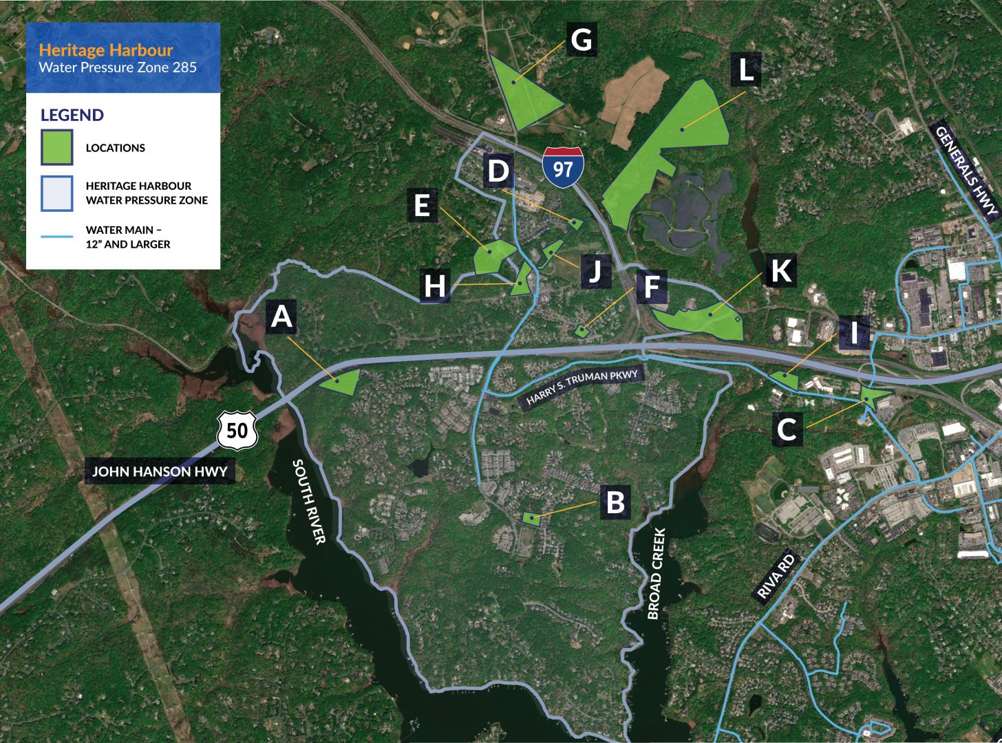 Heritage Harbour All Site Locations