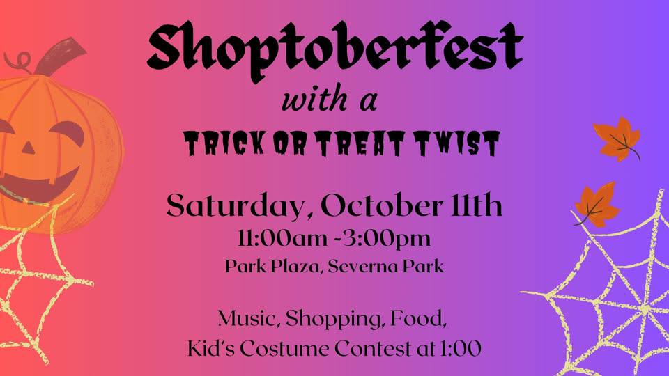 Graphic with pumpkin and spider webs