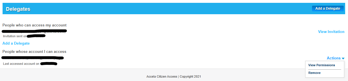 Image Managing Delegates in LUN