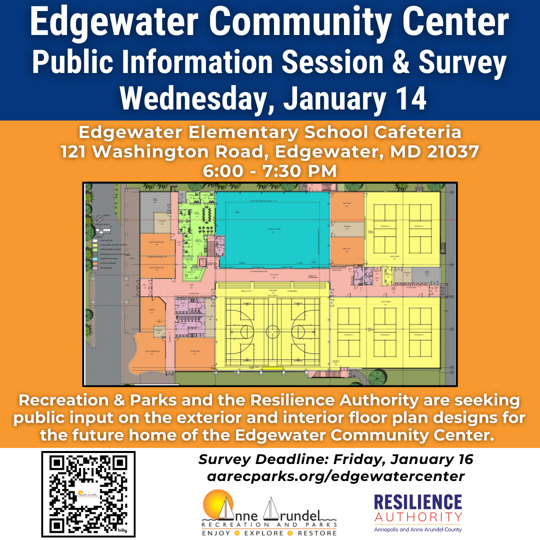 Edgewater Community Center Survey Graphic