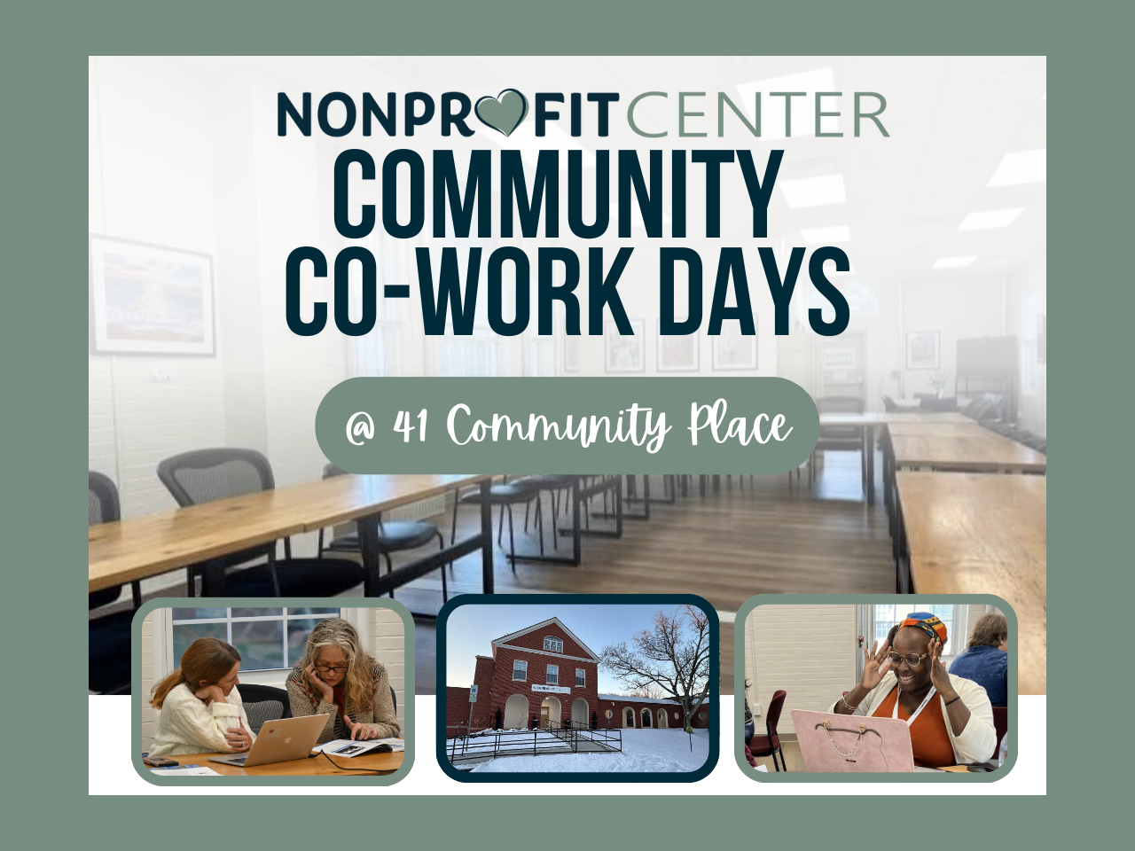 Community ﻿ ﻿Co-Working Day