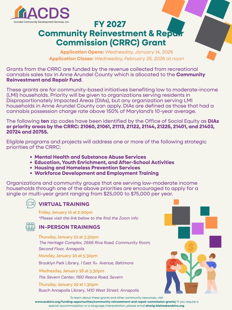 CRRC Grant Infographic