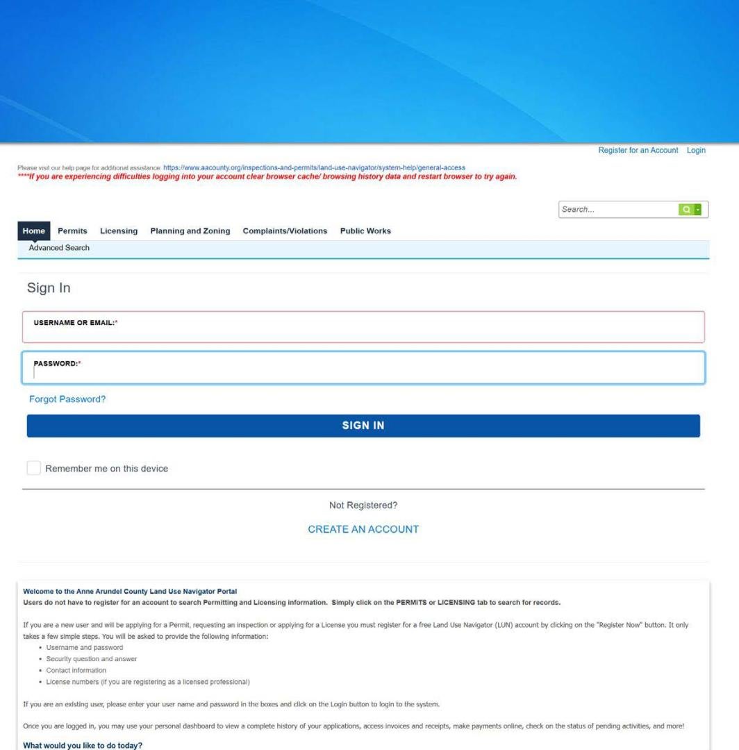 System Help: Creating and Setting Up an ACA Account