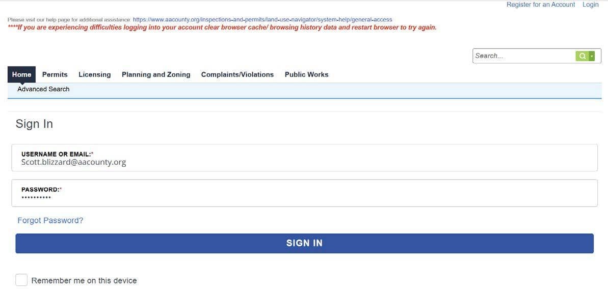 System Help: Creating and Setting Up an ACA Account