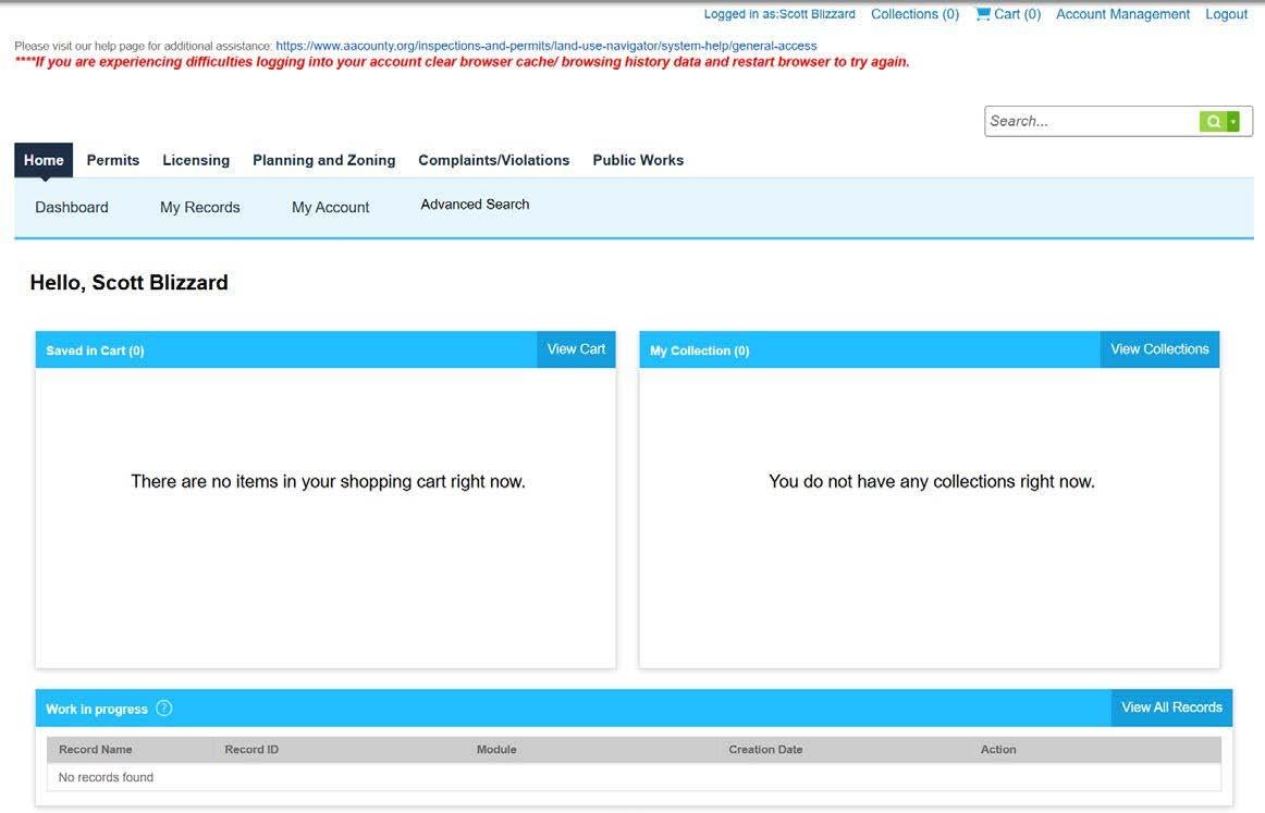 System Help: Creating and Setting Up an ACA Account