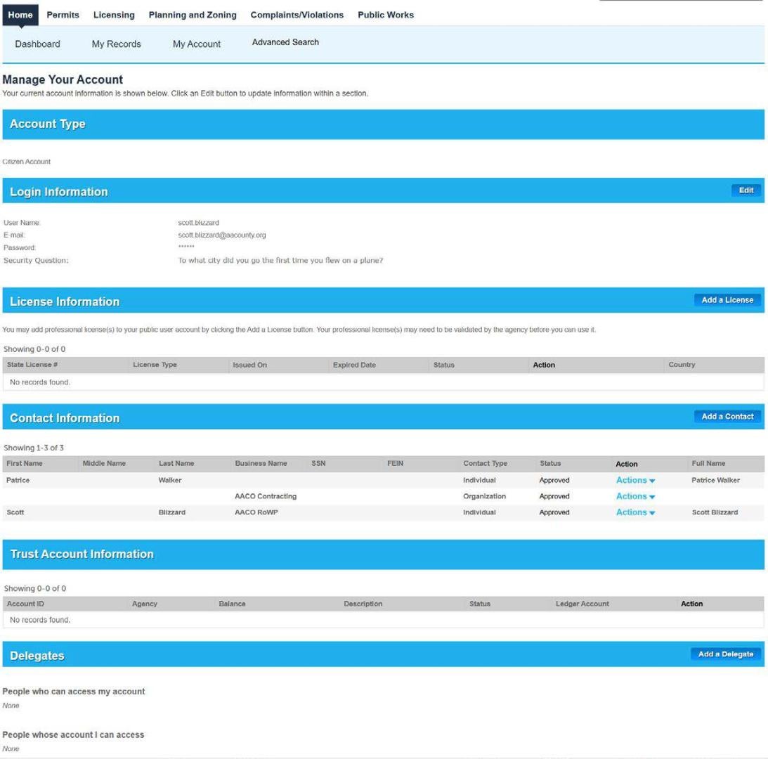 System Help: Creating and Setting Up an ACA Account