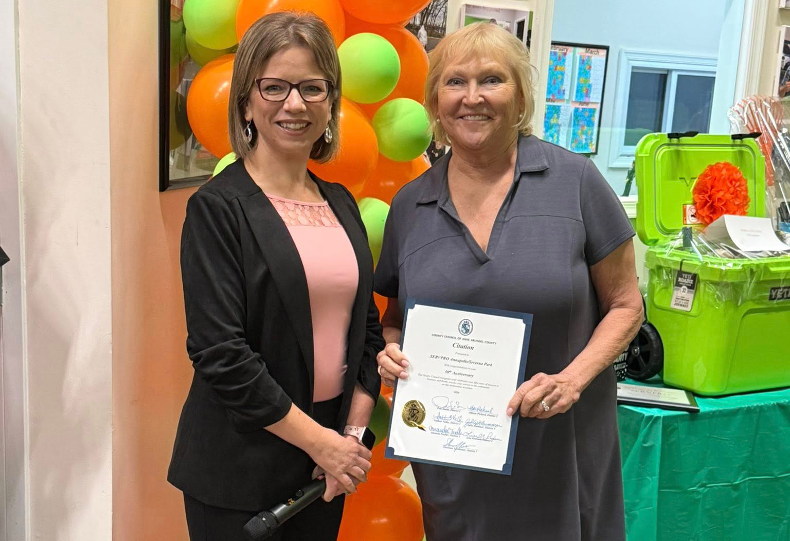 50th Anniversary SERVPRO