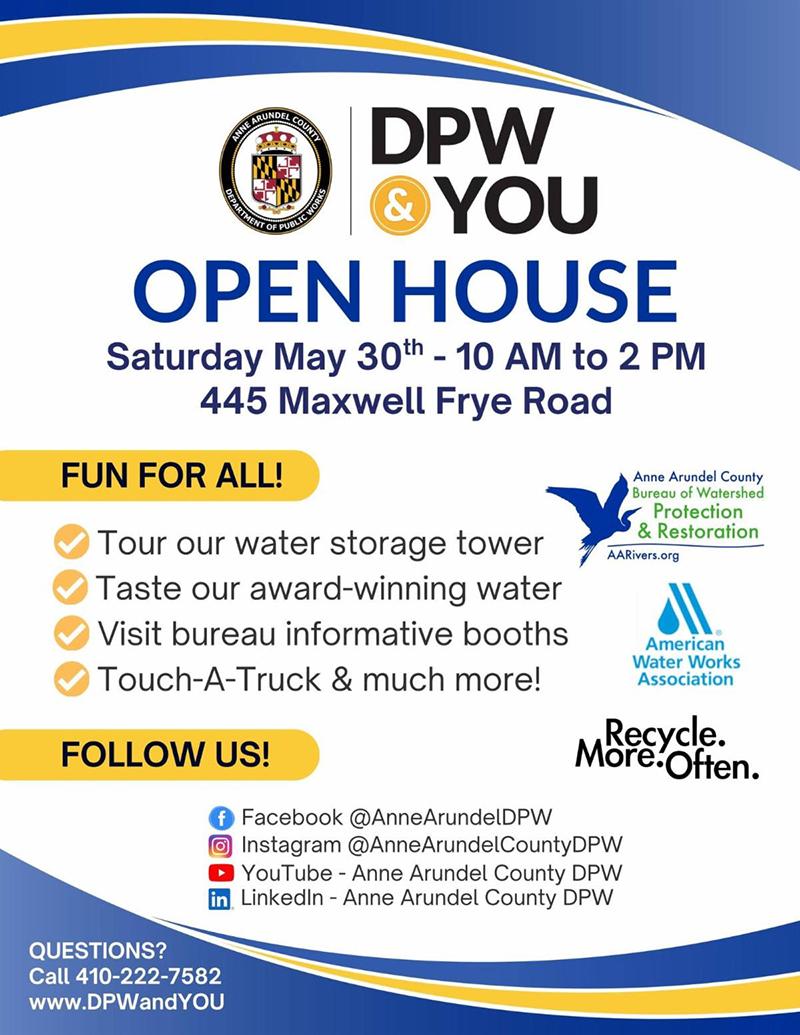 2026 DPW Open House Flyer