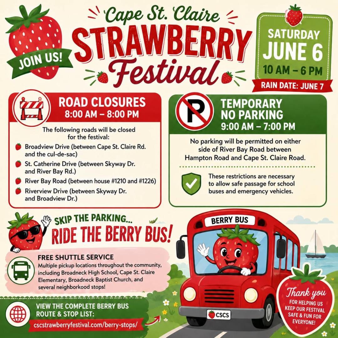 Cape St. Claire Strawberry Festival 
