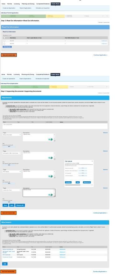 Submitting an Individual Permit Application (Non Utility) Screen 4