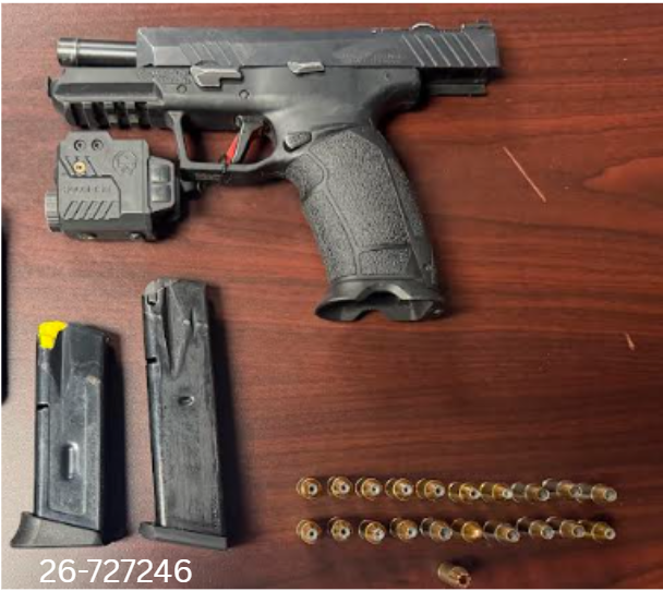 Weapons Violation Arrest - Severn  26-727246