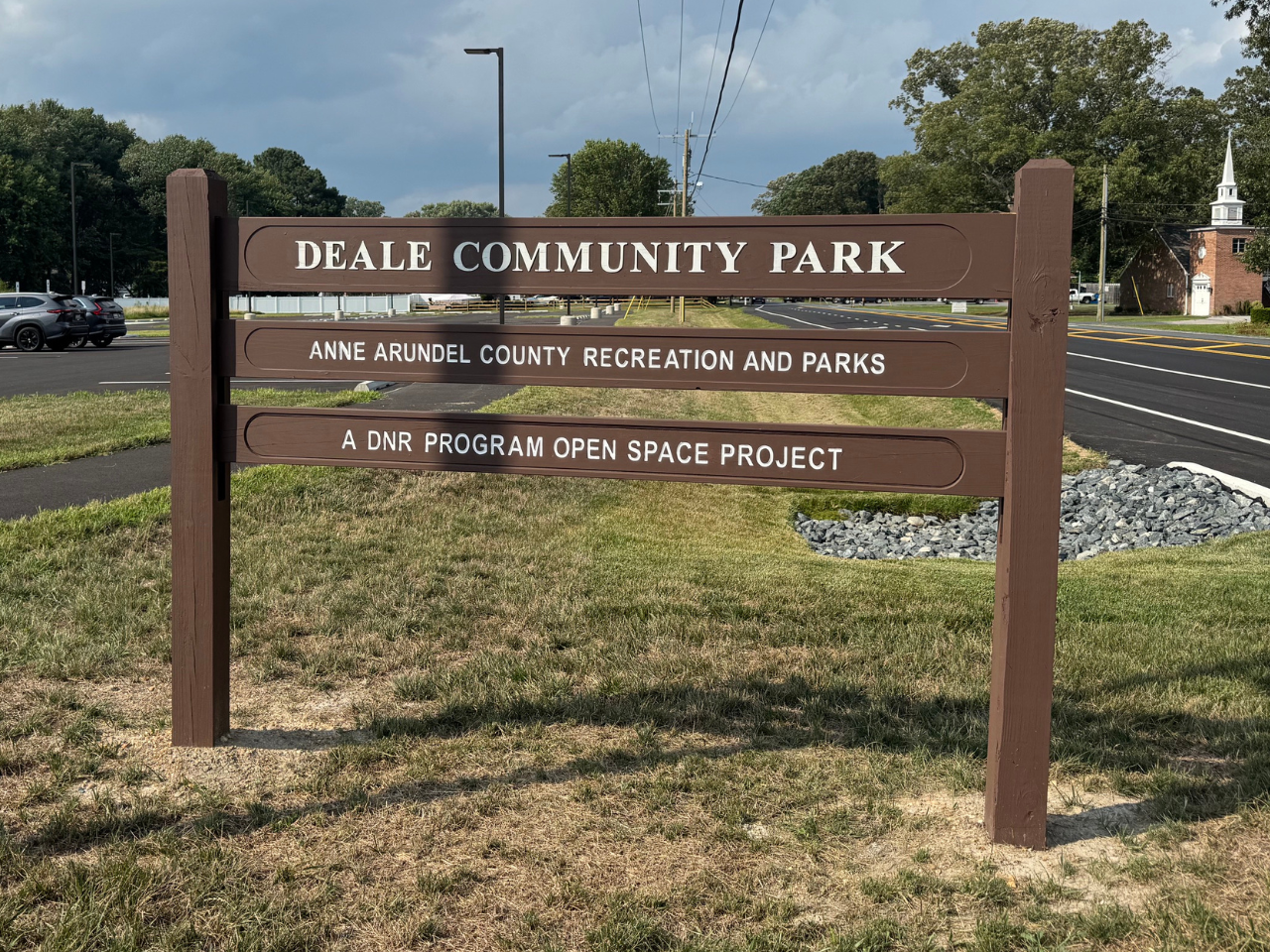 Deale Community Park Entrance Sign