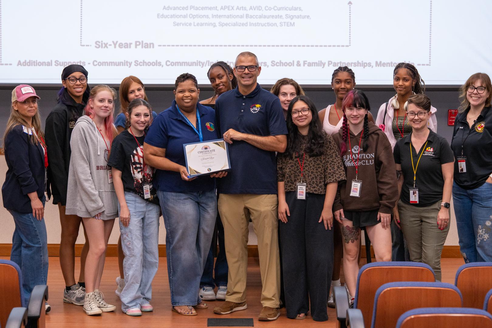 Group photo at the HERoes on the HERizon leadership event