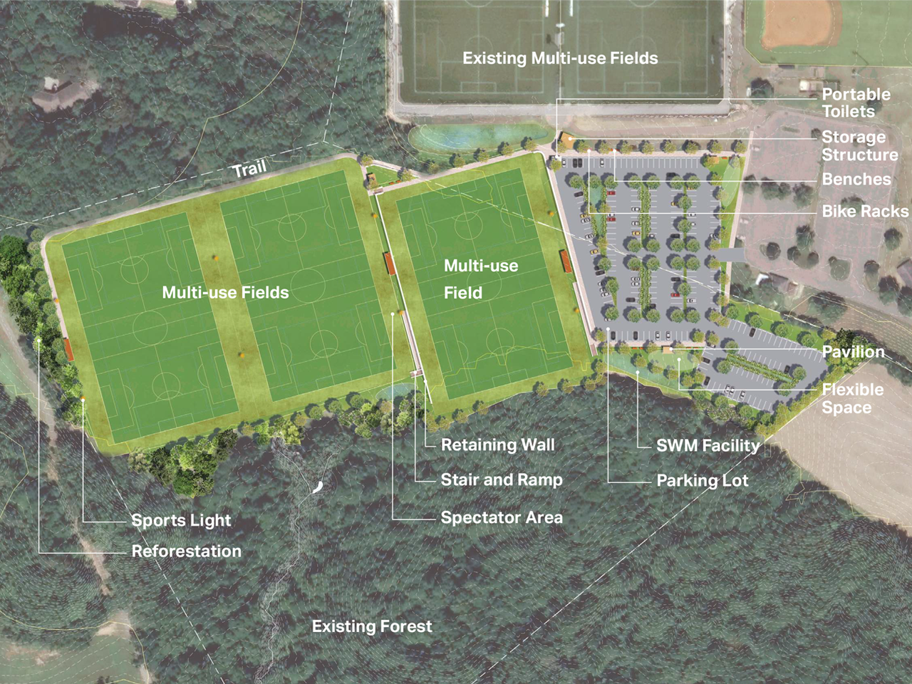 Bell Branch Park - Projects: Concept 1